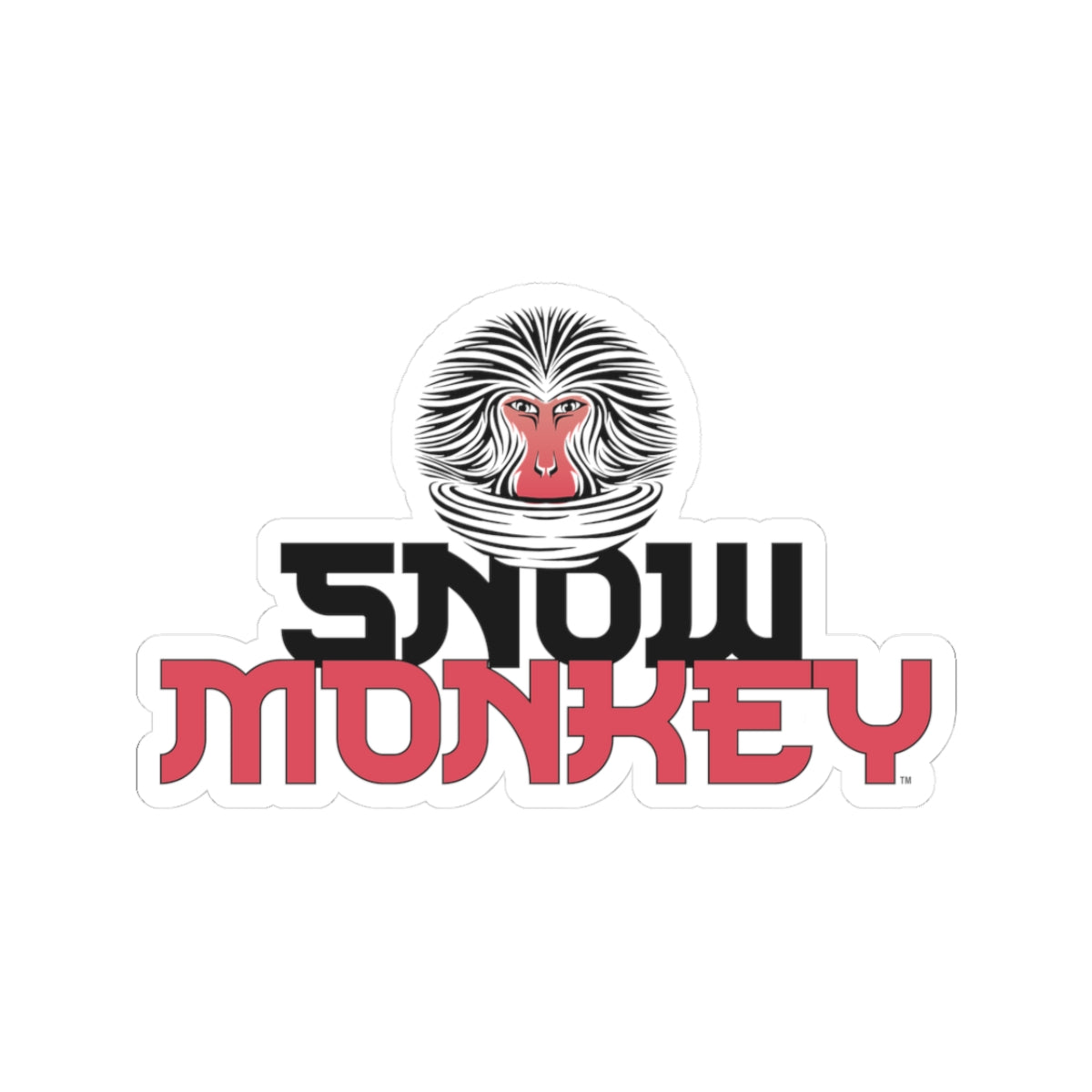 Snow Monkey Stickers