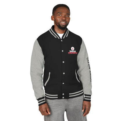 Stylish Unisex Heavyweight Letterman Jacket - Bold Fashion Statement, Casual Wear, Birthday Gift, Trendy Sportswear, Unique Apparel