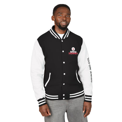 Stylish Unisex Heavyweight Letterman Jacket - Bold Fashion Statement, Casual Wear, Birthday Gift, Trendy Sportswear, Unique Apparel