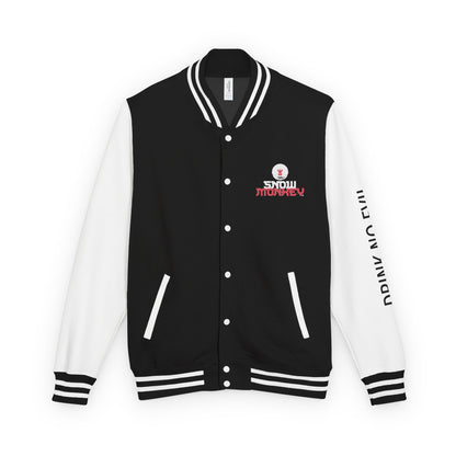 Stylish Unisex Heavyweight Letterman Jacket - Bold Fashion Statement, Casual Wear, Birthday Gift, Trendy Sportswear, Unique Apparel