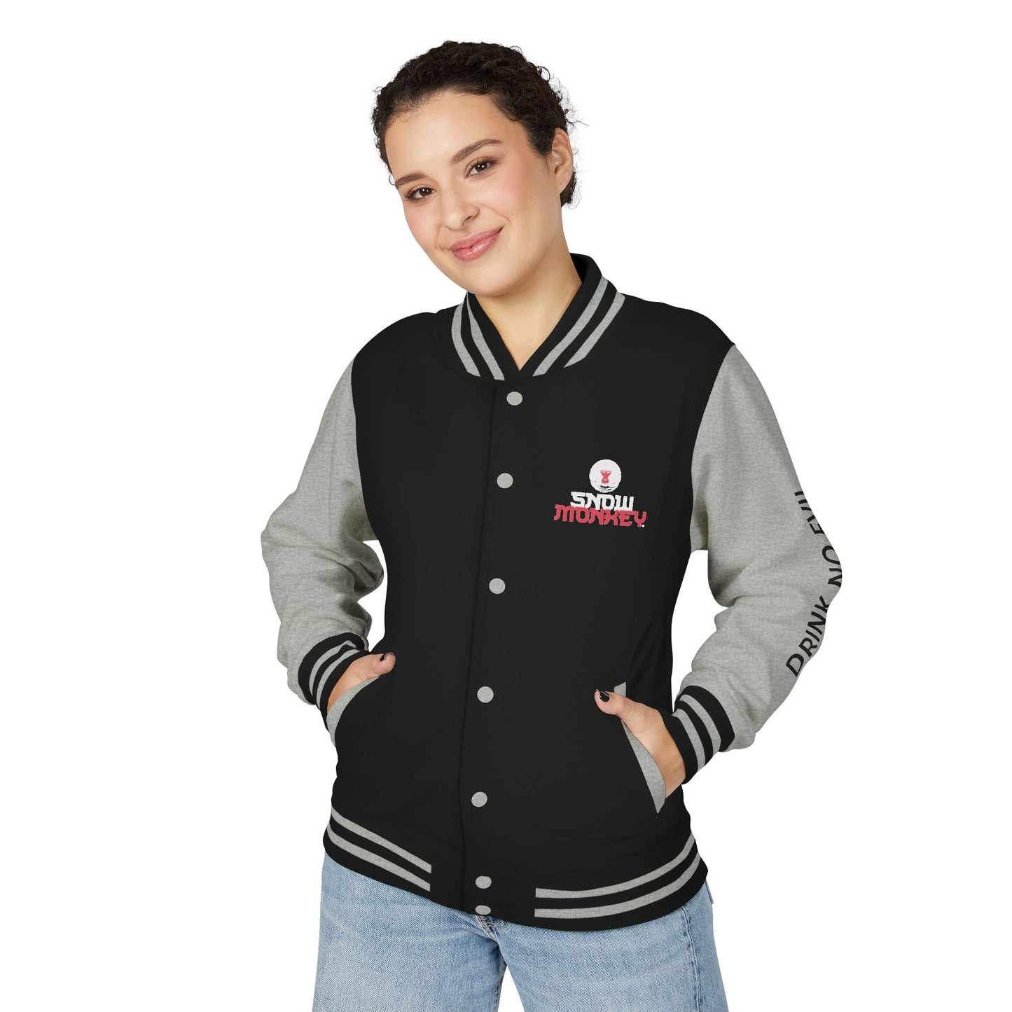 Stylish Unisex Heavyweight Letterman Jacket - Bold Fashion Statement, Casual Wear, Birthday Gift, Trendy Sportswear, Unique Apparel