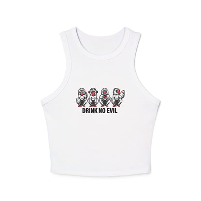 'Drink No Evil'  Women’s Racer Tank Top